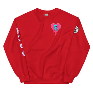 Skull heart drips PB Unisex Sweatshirt