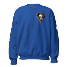 Load image into Gallery viewer, Camo Red SkullHeart Drips C Unisex Sweatshirt
