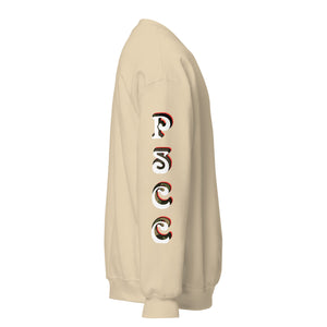 Camo Red SkullHeart Drips C Unisex Sweatshirt