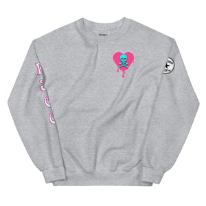 Skull heart drips PB Unisex Sweatshirt