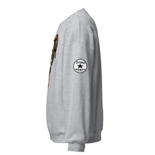 Load image into Gallery viewer, Camo Red SkullHeart Drips Unisex Sweatshirt
