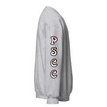 Load image into Gallery viewer, Black w/red Skullheart drips C Unisex Sweatshirt
