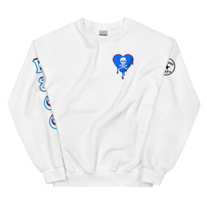 Skull Heart Drips RBR C Unisex Sweatshirt