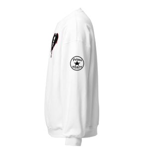Black w/red Skullheart drips C Unisex Sweatshirt