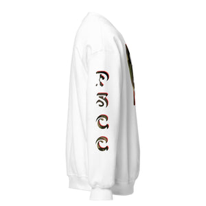 Camo Red SkullHeart Drips Unisex Sweatshirt