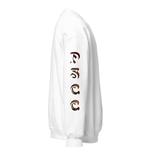 Camo Red SkullHeart Drips C Unisex Sweatshirt