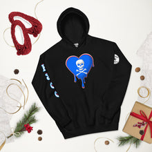 Load image into Gallery viewer, Skull Heart Drips RBR Unisex Hoodie
