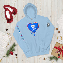 Load image into Gallery viewer, Skull Heart Drips RBR Unisex Hoodie
