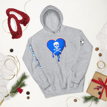 Load image into Gallery viewer, Skull Heart Drips RBR Unisex Hoodie
