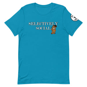 Selectively Social Unisex t-shirt