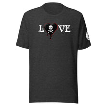 Load image into Gallery viewer, Love Skullheartdrips b/r Unisex t-shirt

