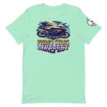 Load image into Gallery viewer, Primo Stars Bike Fest Unisex t-shirt
