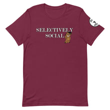 Load image into Gallery viewer, Selectively Social Unisex t-shirt
