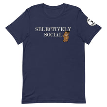 Load image into Gallery viewer, Selectively Social Unisex t-shirt
