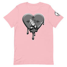 Load image into Gallery viewer, Prayer Hands Heart Drips Unisex t-shirt
