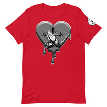 Load image into Gallery viewer, Prayer Hands Heart Drips Unisex t-shirt
