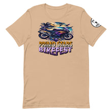 Load image into Gallery viewer, Primo Stars Bike Fest Unisex t-shirt
