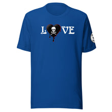 Load image into Gallery viewer, Love Skullheartdrips b/r Unisex t-shirt
