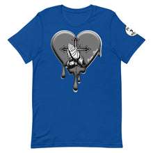 Load image into Gallery viewer, Prayer Hands Heart Drips Unisex t-shirt
