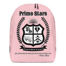 Load image into Gallery viewer, Primo Stars Crest Minimalist Backpack
