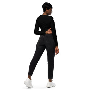 Primo Pup Recycled long-sleeve crop top