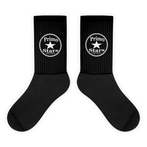 Black Logo Black Socks