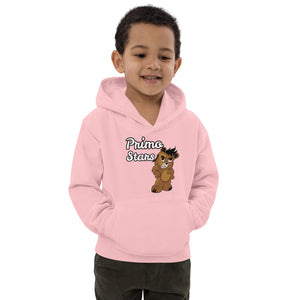 Primo Stars Logo Bear BW Kids Hoodie