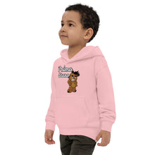 Load image into Gallery viewer, Primo Stars Logo Bear BW Kids Hoodie
