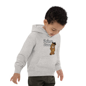 Primo Stars Logo Bear BW Kids Hoodie