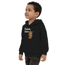 Load image into Gallery viewer, Primo Stars Logo Bear BW Kids Hoodie
