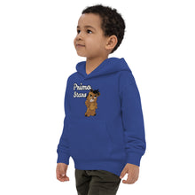 Load image into Gallery viewer, Primo Stars Logo Bear BW Kids Hoodie
