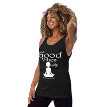 Load image into Gallery viewer, Good Vibes Only Tank Top

