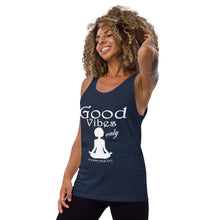 Load image into Gallery viewer, Good Vibes Only Tank Top
