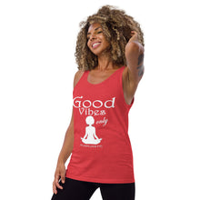Load image into Gallery viewer, Good Vibes Only Tank Top
