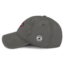 Load image into Gallery viewer, Savage broken heart pink Distressed Dad Hat
