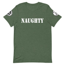 Load image into Gallery viewer, Naughty Short-Sleeve Unisex T-Shirt
