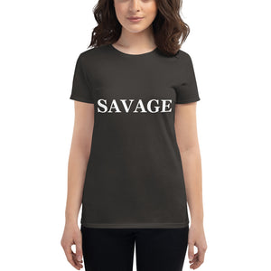 Women's SAVAGE short sleeve t-shirt