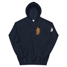 Load image into Gallery viewer, Small logo bear chest Unisex Hoodie
