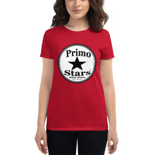 Load image into Gallery viewer, Women&#39;s Primo Stars Large Logo women&#39;s short sleeve t-shirt
