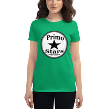 Load image into Gallery viewer, Women&#39;s Primo Stars Large Logo women&#39;s short sleeve t-shirt
