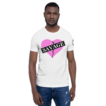Load image into Gallery viewer, Broken heart savage Short-Sleeve Unisex T-Shirt
