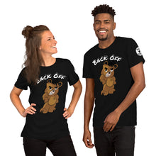 Load image into Gallery viewer, Back Off Logo Bear Short-Sleeve Unisex T-Shirt
