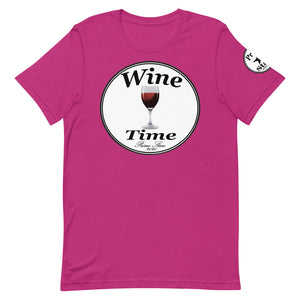 Wine Time Label 2020 Short-Sleeve Unisex T-Shirt