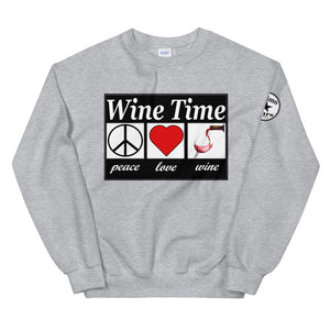 WIne time plw Unisex Sweatshirt