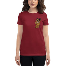 Load image into Gallery viewer, Women&#39;s logo bear small short sleeve t-shirt
