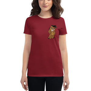 Women's logo bear small short sleeve t-shirt