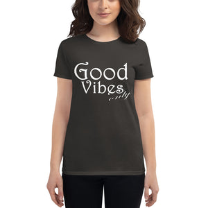 Women's Good Vibes Only short sleeve t-shirt