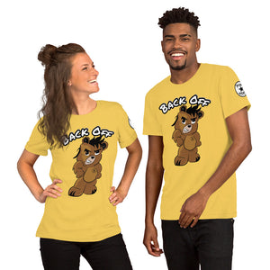 Back Off Logo Bear Short-Sleeve Unisex T-Shirt