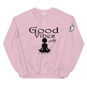 Good Vibes Only Yoga BL Unisex Sweatshirt