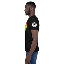 Load image into Gallery viewer, BLM Fist Pride Heart Short-Sleeve Unisex T-Shirt
